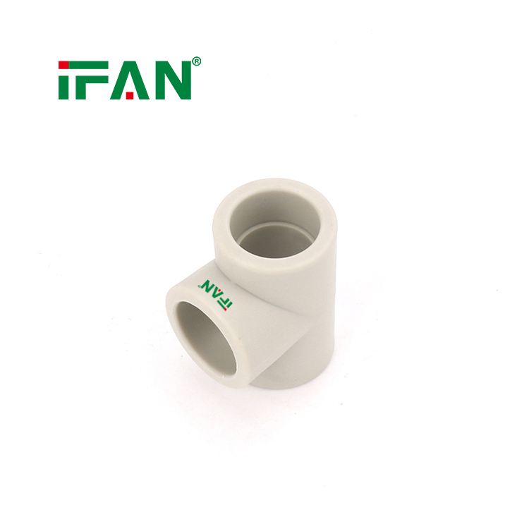 Ifanpro OEM ODM All Type PPR Pipe Fitting Plumbing System Tee Connector Fitting PPR