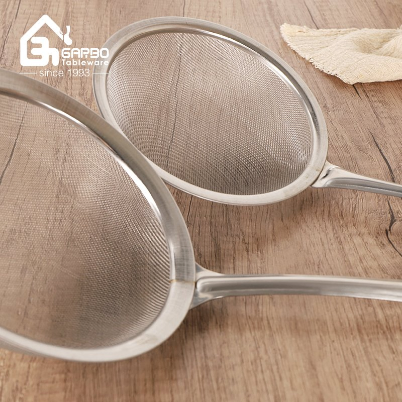 Stainless Steel Flour Sifter Sieve Stainless Steel Fine Tea Mesh Strainer Colander Wire Mesh Oil Filter Strainer Coffee Strainer