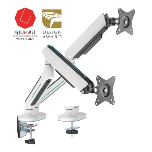 Алюминиевый кронштейн для двух мониторов