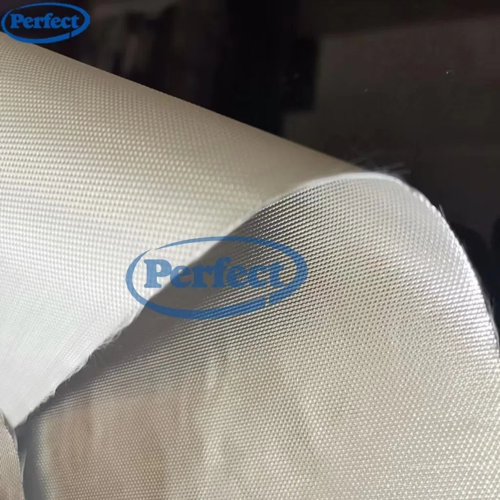 Silver Coated Aluminum Foil Laminated Fiberglass Fabric Plain Weave Heat Reflective