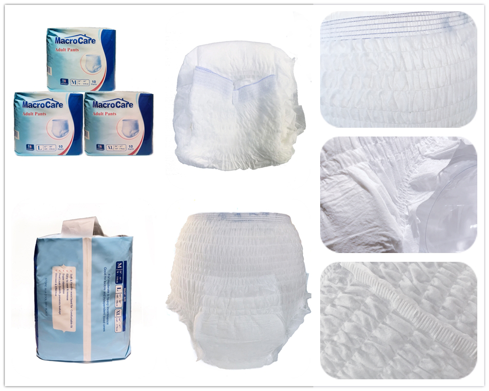 Disposable Incontinence Adult Diapers for Old People
