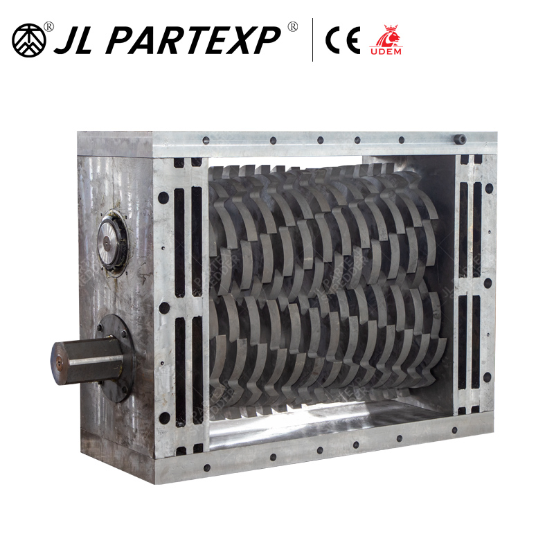 Part of Plastic Shredder Spare Replaceable Crusher Machine Box Fixed Blades Trowing and Knives Teeth Original Claws Circular Shredder Blade Scissor