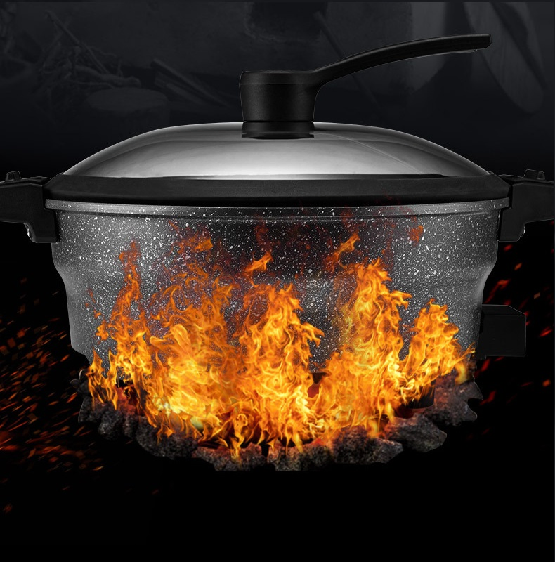 Multifunction Cooking Stew Soup 6.5L Pot Low Micro Pressure Electric Cookers
