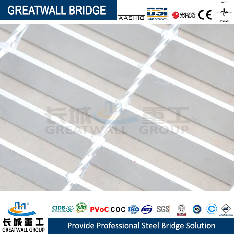 Hot DIP Galvanized Drain Grating Materials Steel Trench Cover