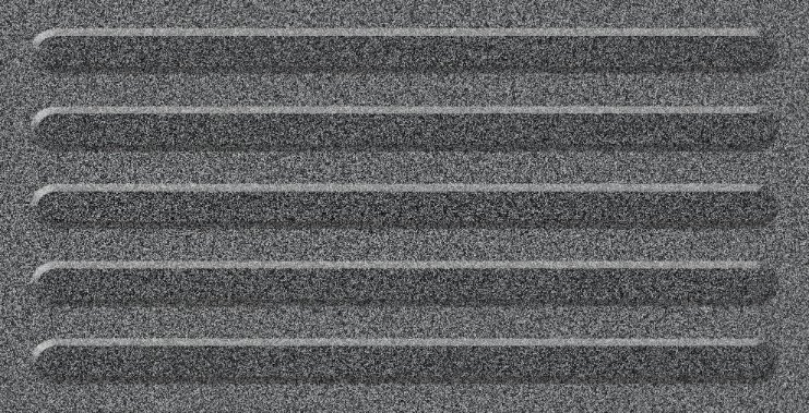Waterproof Resistance Plastic Rubber Flooring Tactile Tiles Blind Track Brick for Walk Way