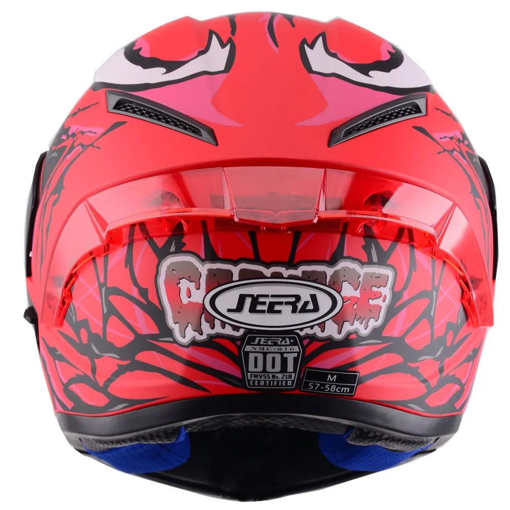 Модульный мотошлем с поднимающейся лицевой частью и двойным визором