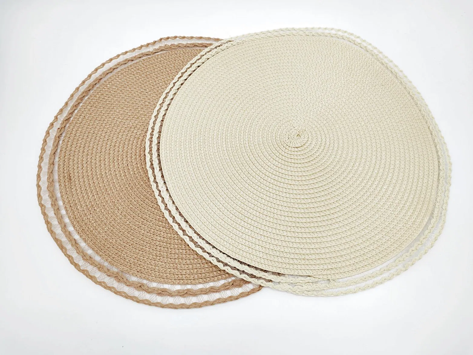 Eco-Friendly Customized PP Braided Placemat for Kitchen Decor