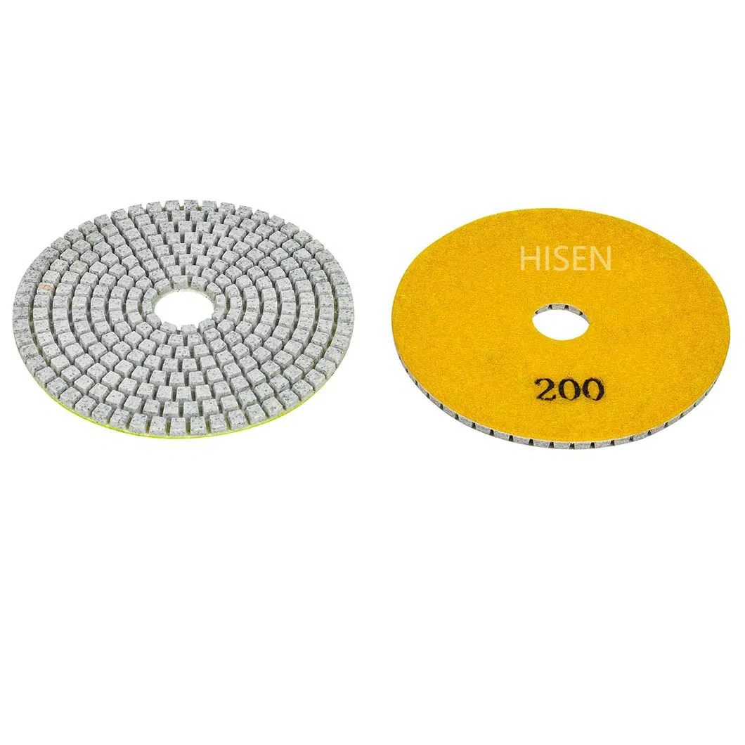 Stone Granite Polishing Pads for Any Hardness Stone Wet Use Polishing Tool