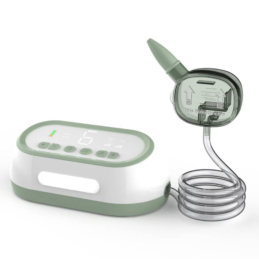2000mAh Split Nose Sucker Food Grade Silicone Electric Baby Nasal Aspirator
