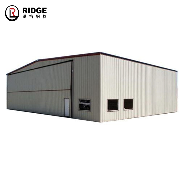 Quanzhou Durable Steel Prefab Aircraft Windproof Hangar Construction Building