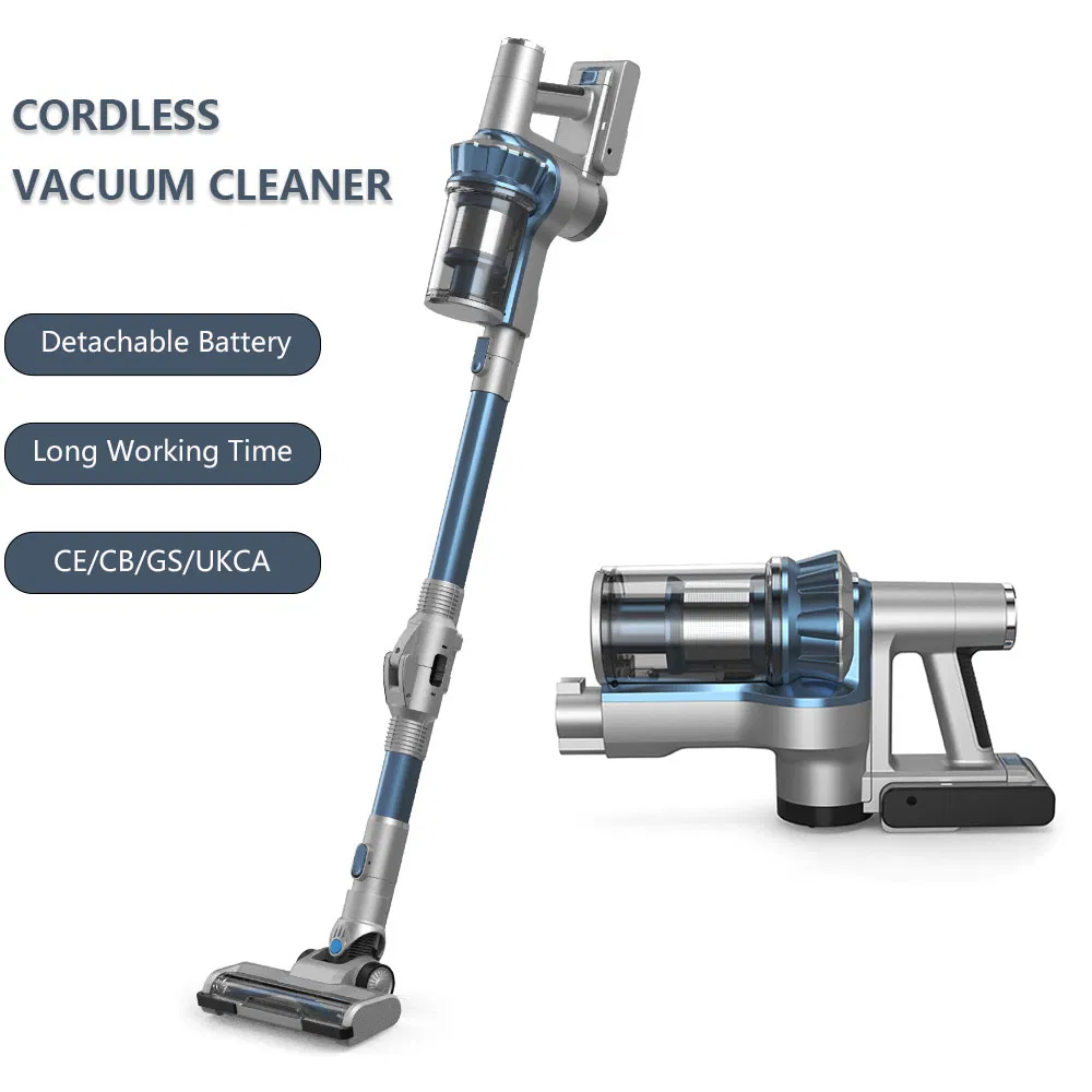 300W BLDC 25000PA Akku Staubsauger Cordless Stick Handheld Vacuum Cleaner for Home