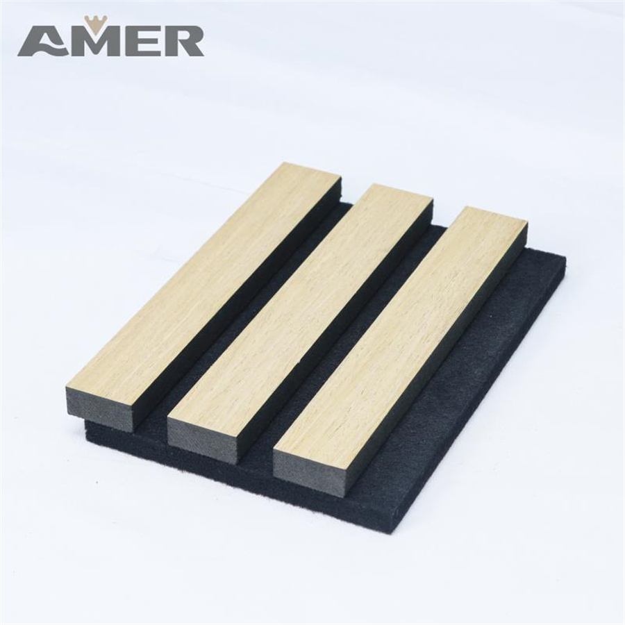 Premium Walnut Acoustic Wall Panels for Soundproofing Solutions