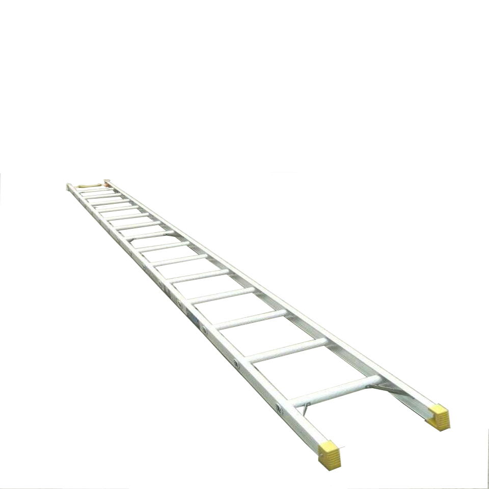 5m Aluminum Alloy Single Straight Ladder with Ce Approval