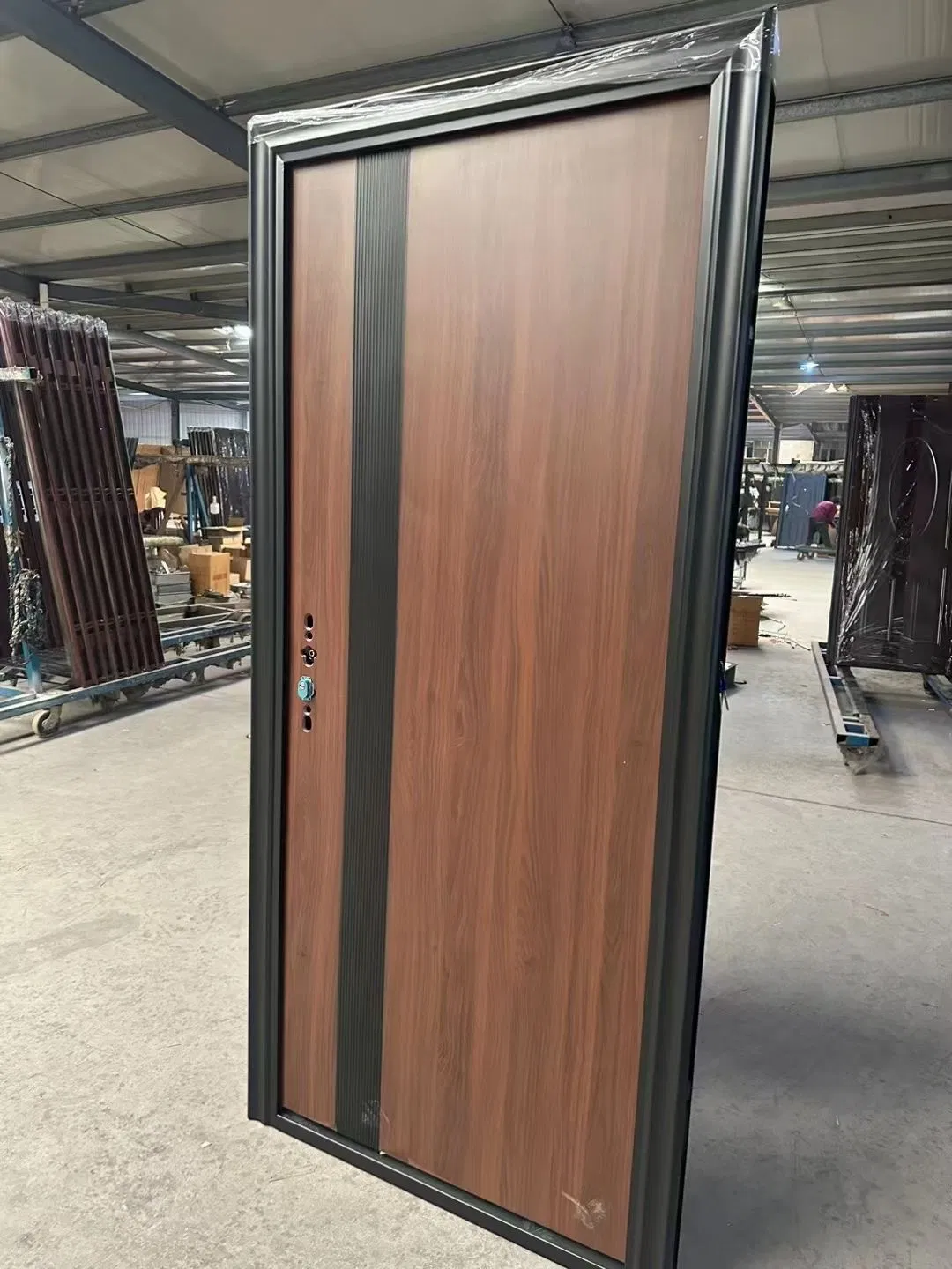 Стальная входная дверь Grey Security, Турция-Россия