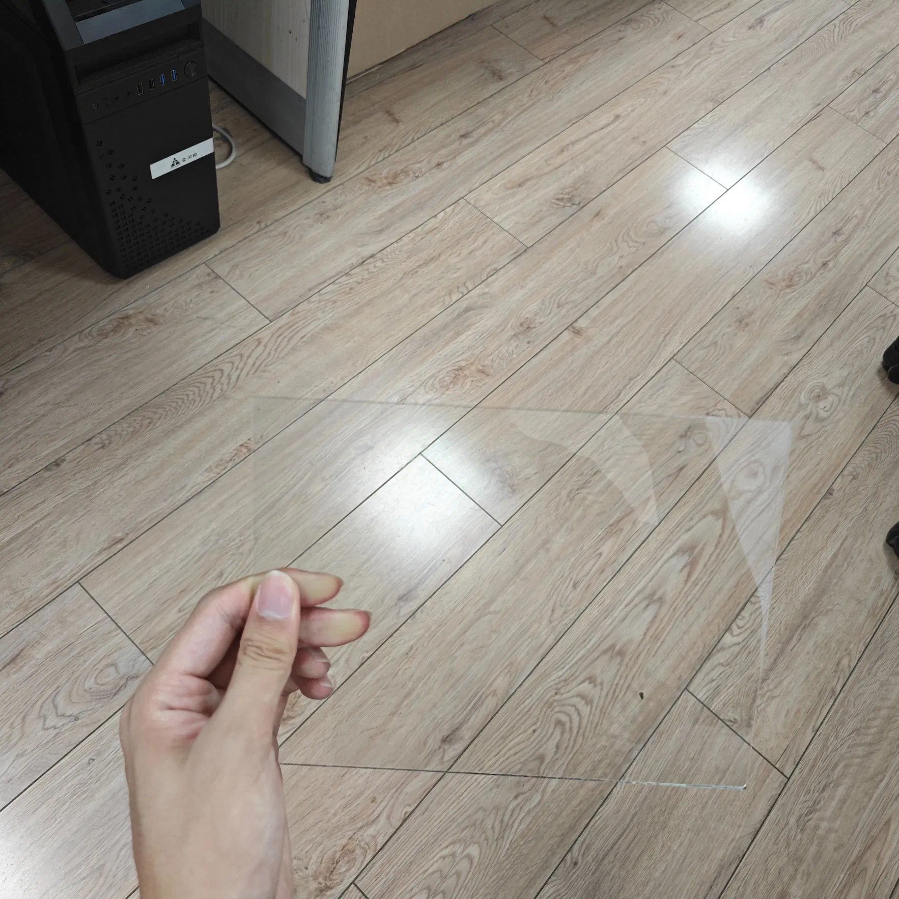 1.1mm Clear/Ultra Clear Sheet Glass Flat Frame Glass for Showcases etc.