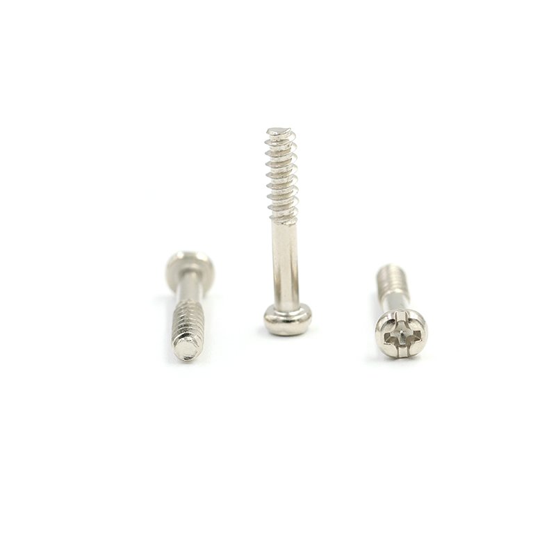 CNC Metal Part Eleven Character Pan Head Screw Self Tapping Captive Screw