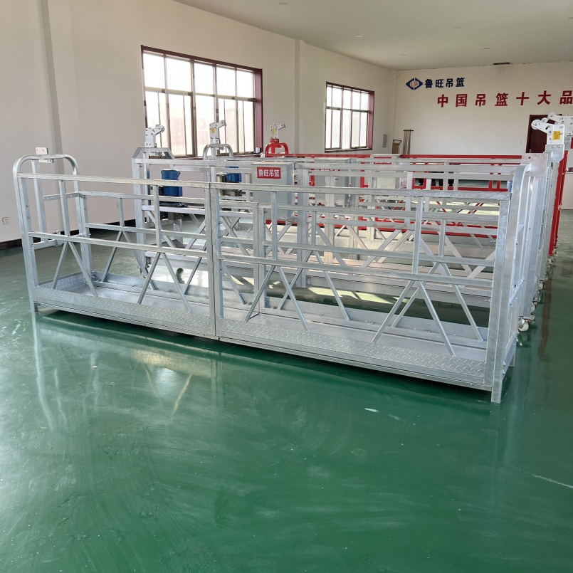 Hot Galvanized Electric Suspended Platform for Cradle Operations with Enhanced Security