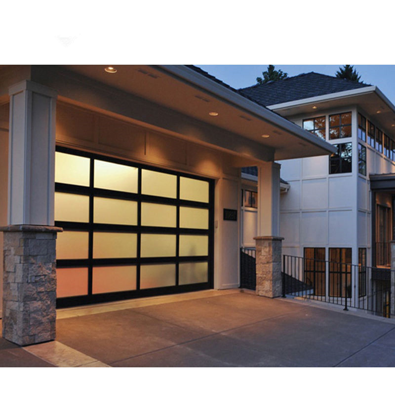 Aluminum Custom Automatic Glass Garage Doors