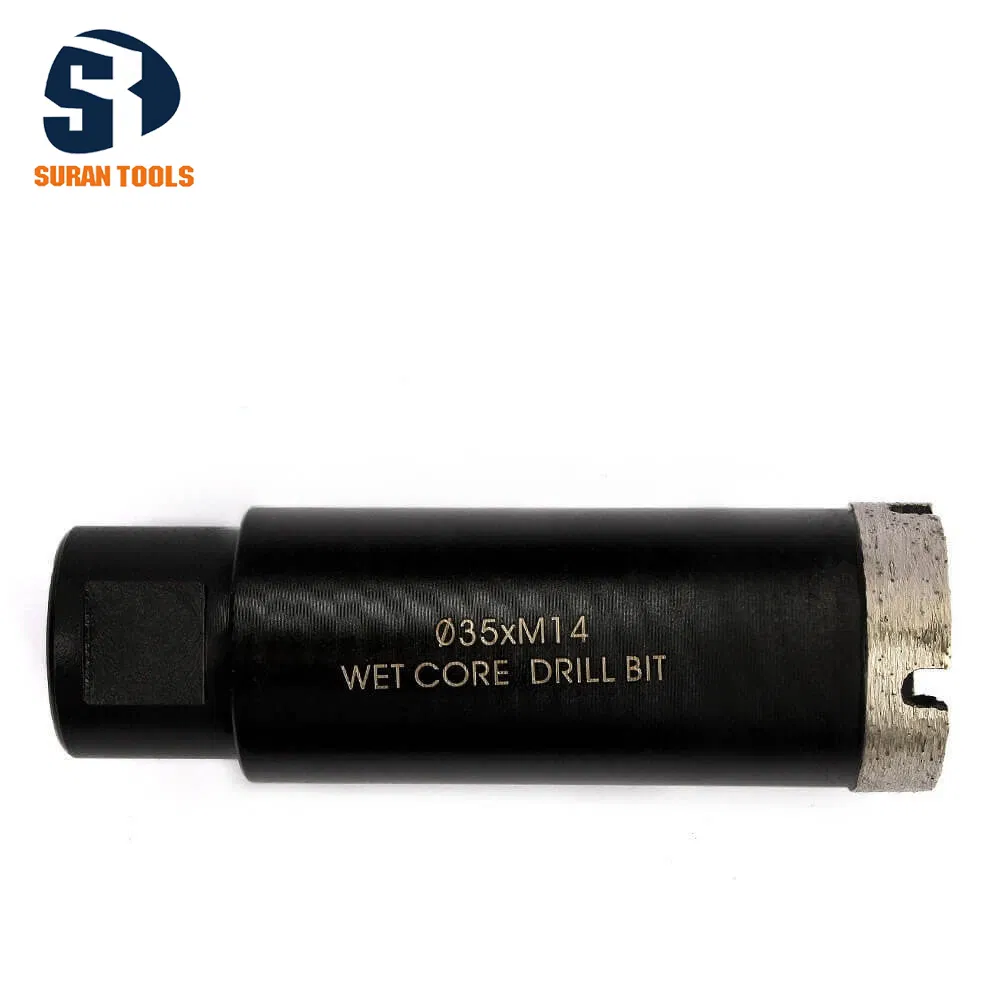 35mm Wet Sintered Diamond Core Drill Bit for Drilling Stones Granite Tiles