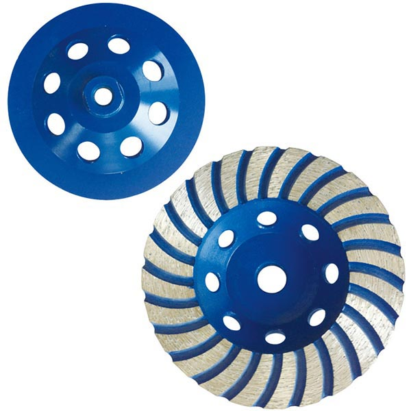 Hand Tools - Diamond Grinding Disc Wheels for Concrete Turbo Overall Machining