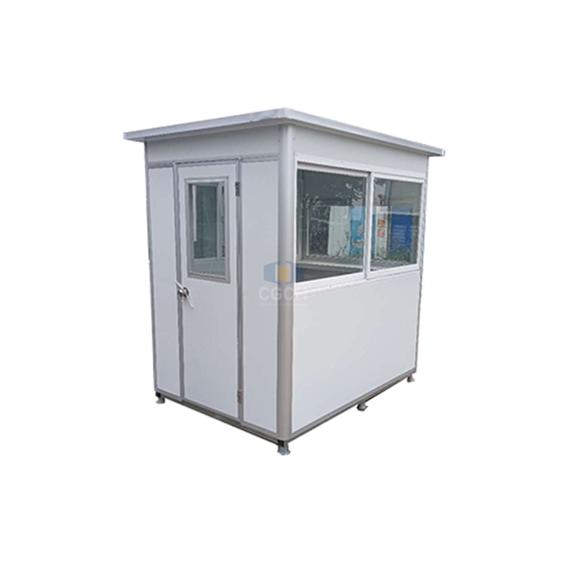 Rectangle Shape Outdoor Sentry Room with Eco-Friendly Design