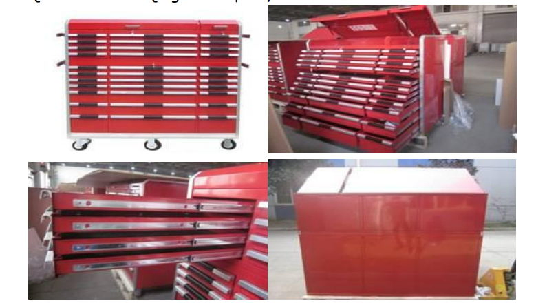 Workshop Steel Storage Tool Cabinets; 32 Drawer Tools Box