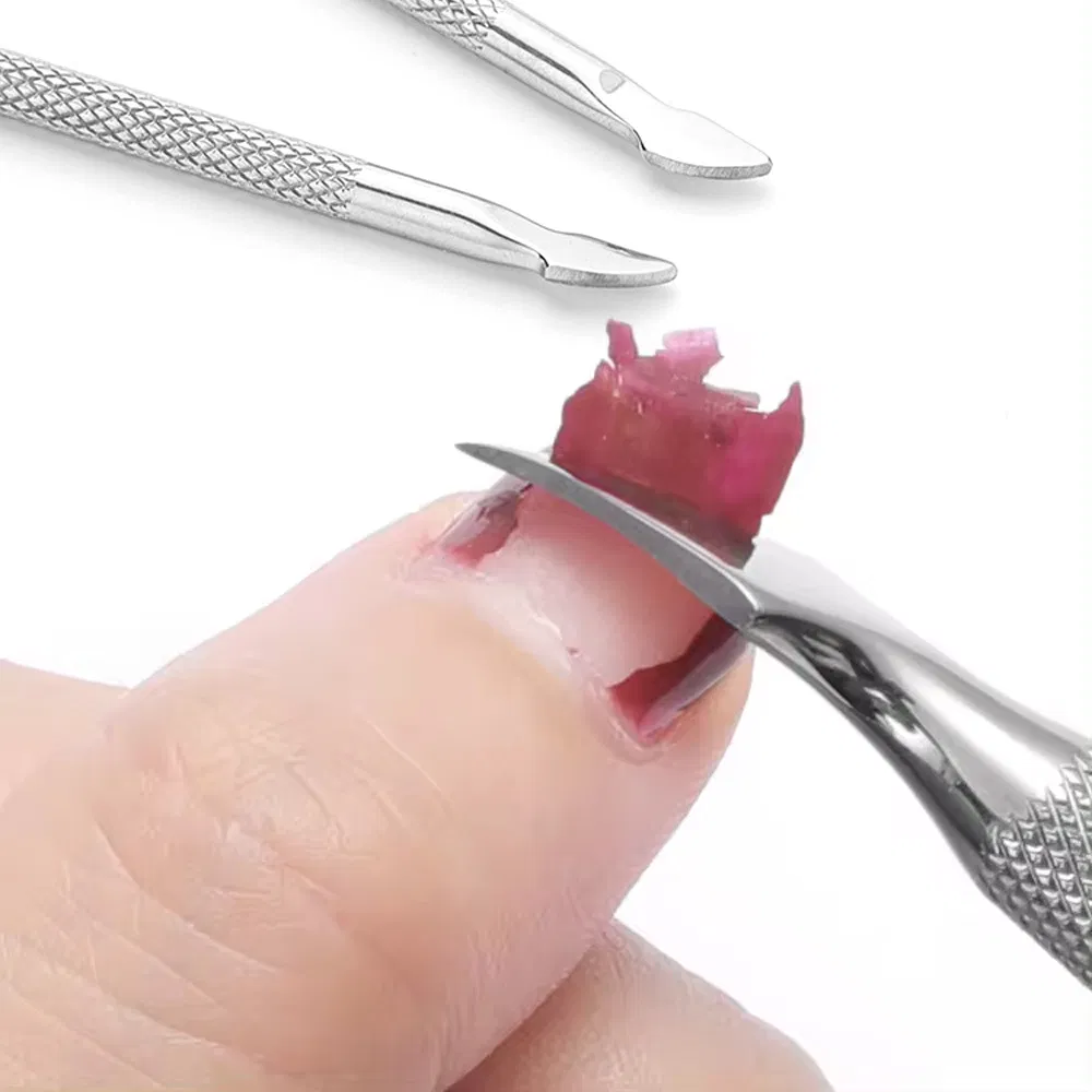 Other Nails Art Beauty Cuticle Pusher Salon Nail Gel UV Polish Remover Manicure Supplies Tools