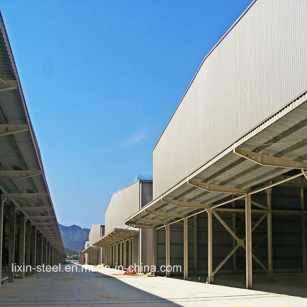 Strong Prefabricated Building Steel Structure Framework Warehouse Storage Shed