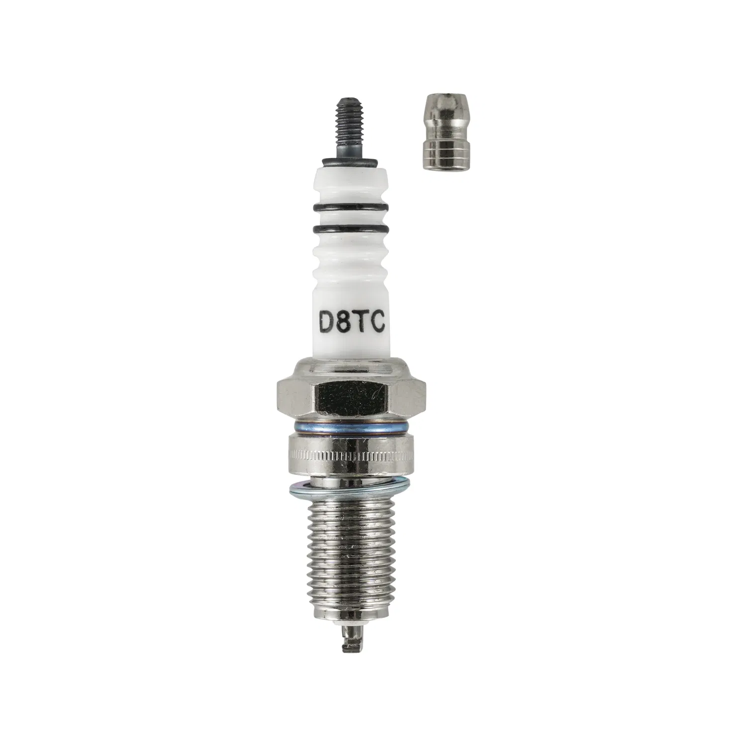 Durable D8TC Motorcycle Spark Plug for Optimal Starting Power