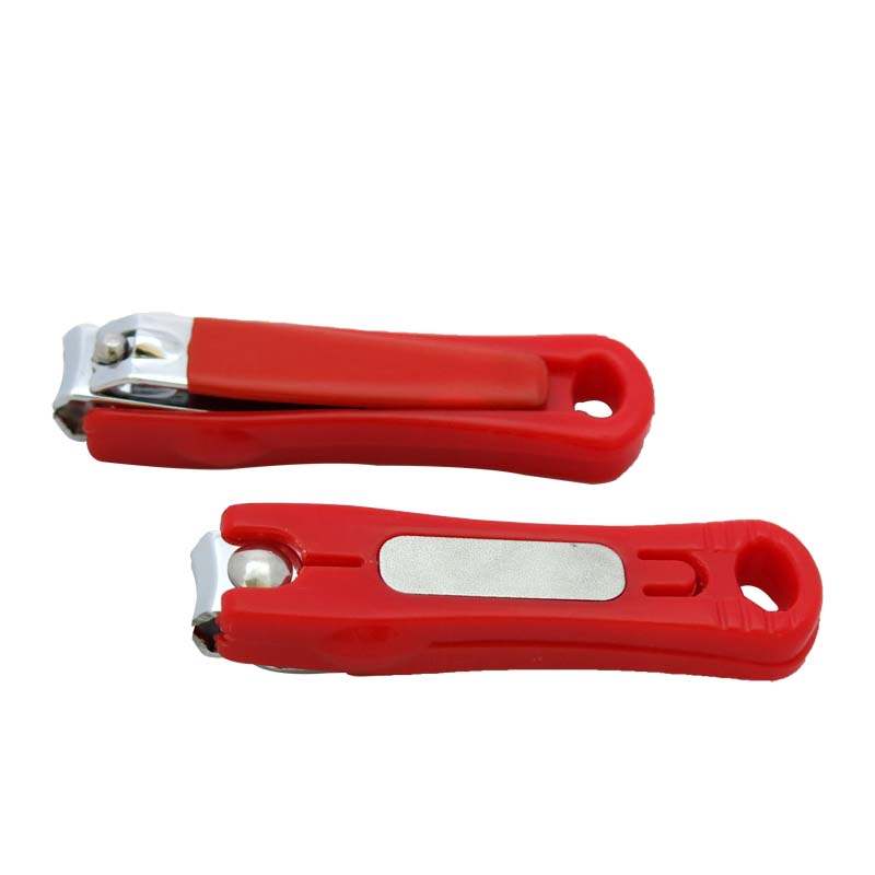 Nail Set Factory Promotional Baby Nail Clipper with Plastic Cover (602S-2)
