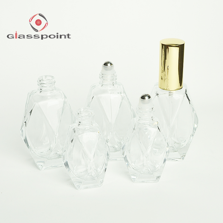 Man Lady Fragrance Glass Bottle Empty Glass Spray Bottle for Perfume