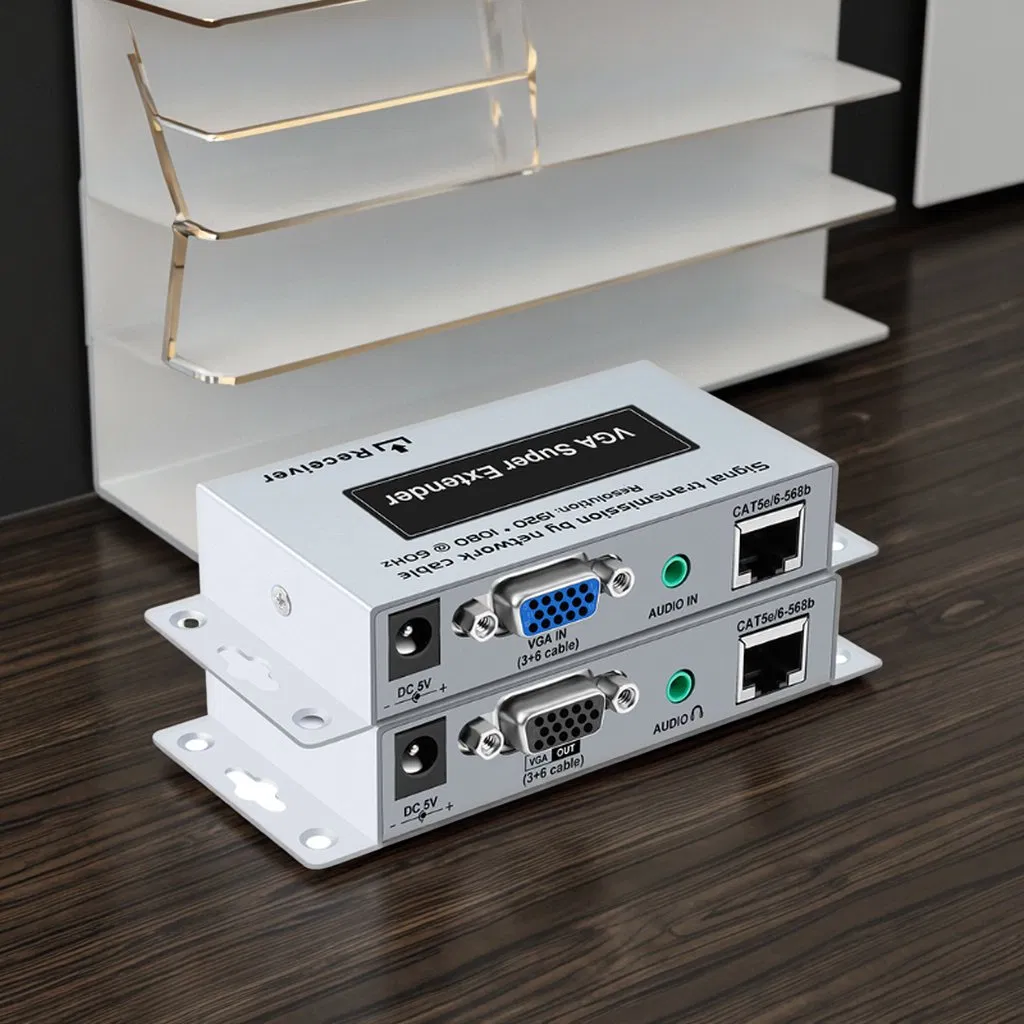 USB 2.0 Keyboard Mouse or VGA Dp Kvm 120m Wireless IP CCTV Camera Extender