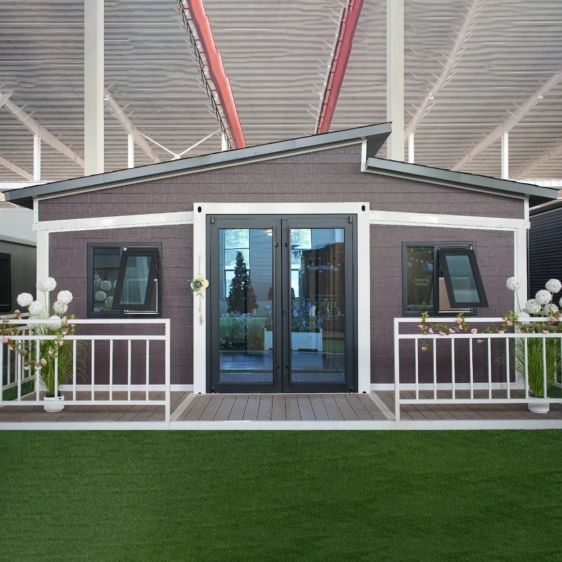 20FT/30FT/40FT Modern Prefab Luxury Prefabricated Container Living Villa 2 Bedroom Home Expandable with Bathroom and Kitchen Container House