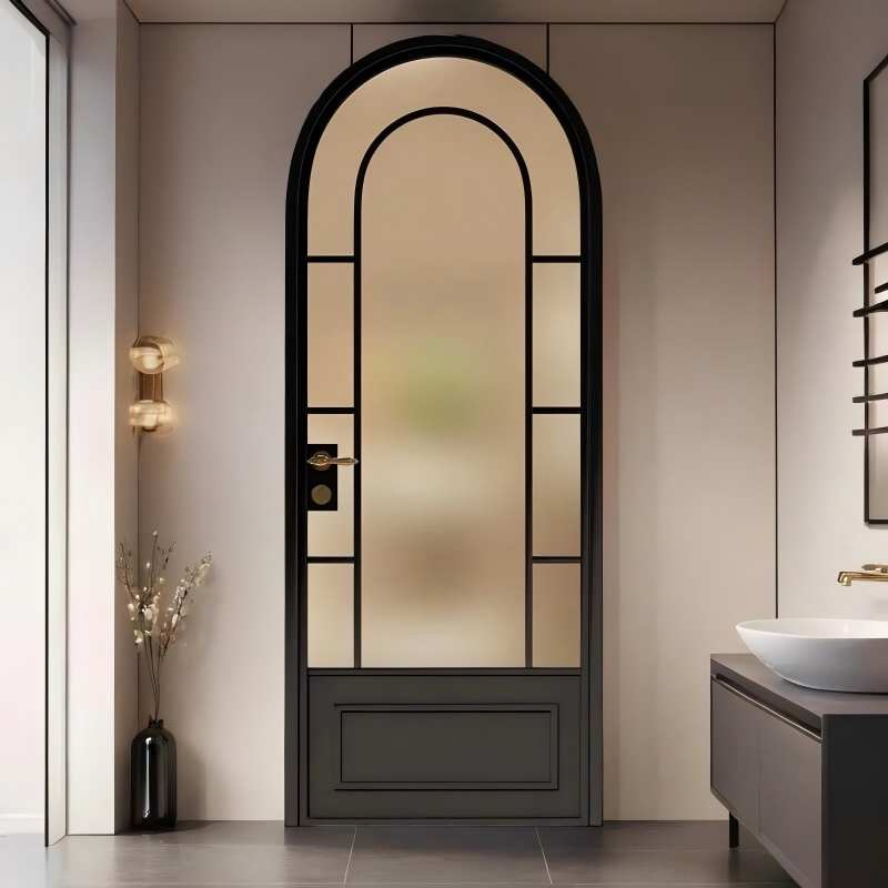 Premium Aluminum Alloy Sliding Door with Custom Mesh Design for Modern Homes