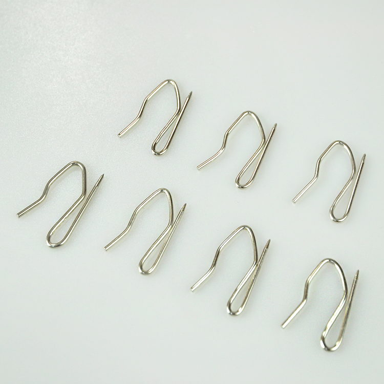 Metal Curtain Hooks Drapery Hook Pins for Window Curtain