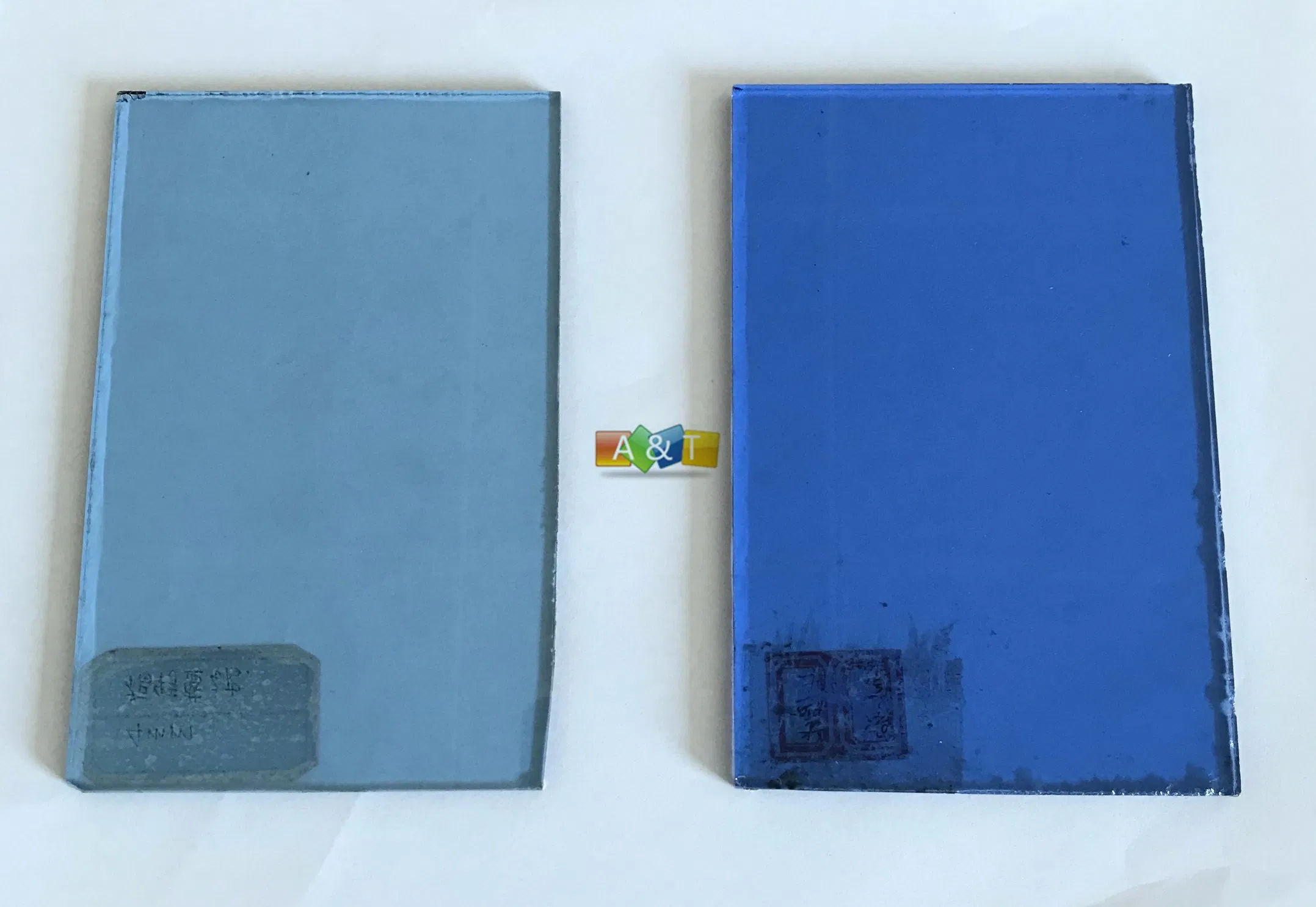 4mm 5mm Dark Blue Ford Bluefloat Glass Tinted Float Glass for Window etc