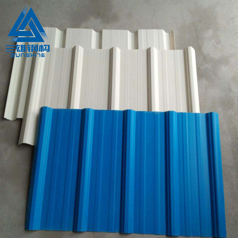 Durable Color Lasting 15-Year Apvc Roof Tiles for Homes