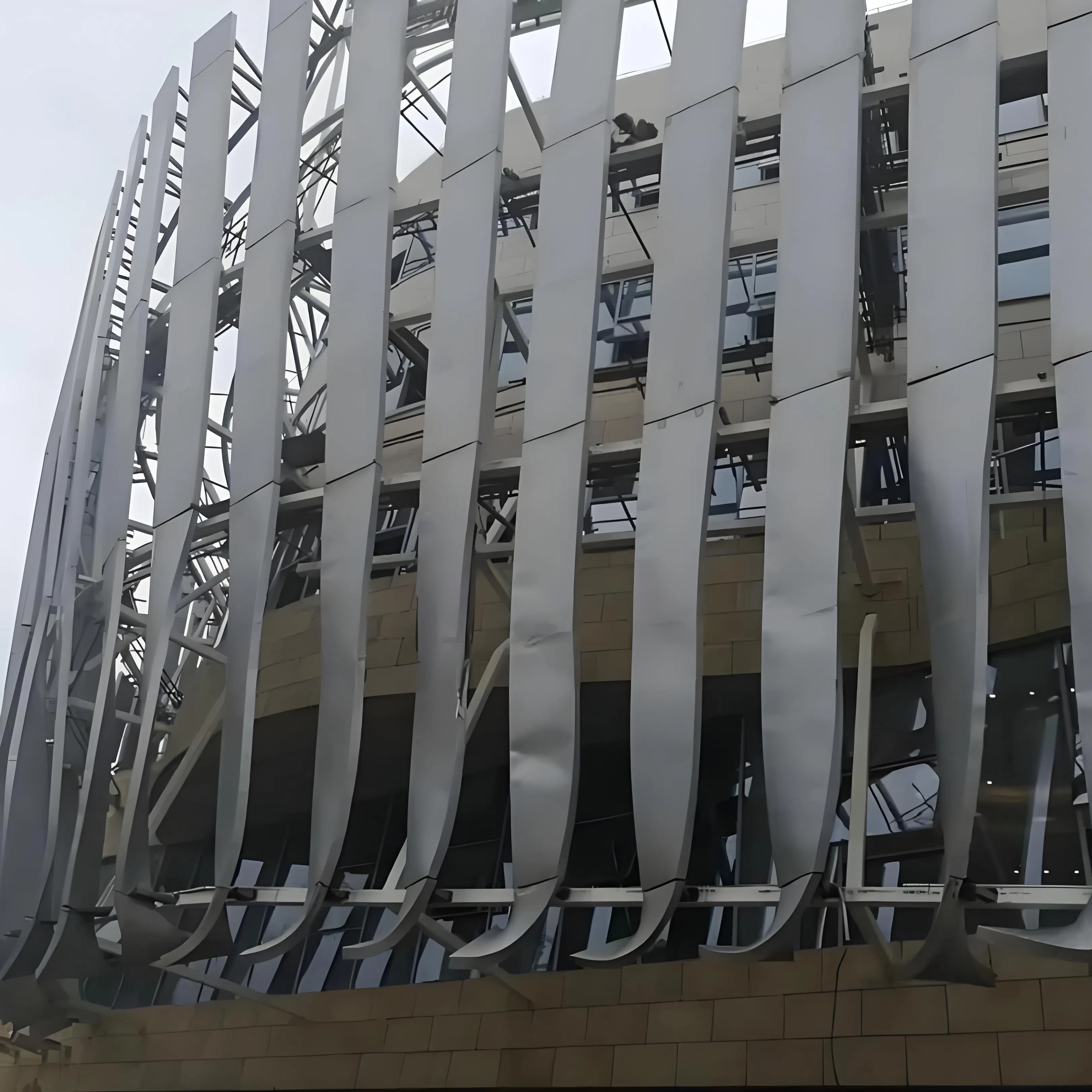 Aluminum Cladding with Custom Colors 3 0mm Thickness PVDF Surface Finish