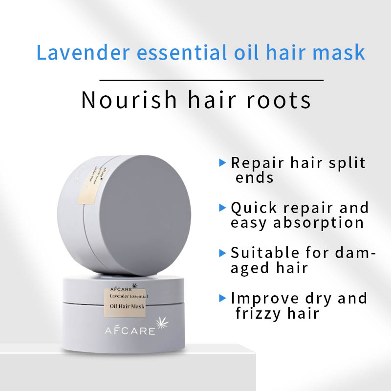 Smooth Curly Hair Lavender Hair Mask Anti-Dry Balance Oil