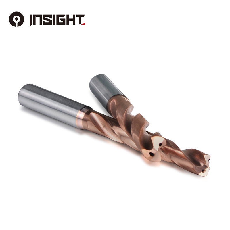 3xd 5xd Carbide Drill Bits Inner Coolant CNC D3.0-D25.0 Twist Drills
