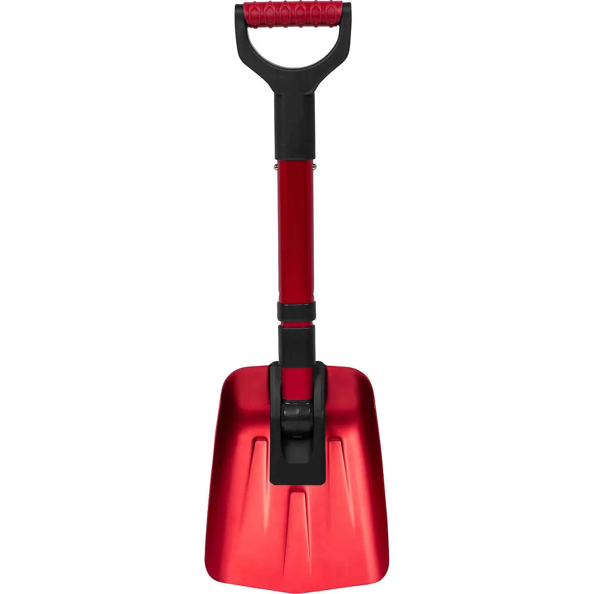 9-in Aluminum Snow Shovel with 4.5-in Aluminum Adjustable Handle Metal Snow Shovel for Driveway with D-Grip Handle for Driveway
