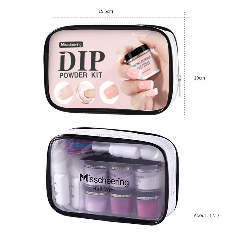 Wholesale Fast Drying 3 in 1 Nude Color Dipping Powder Acrylic Nail Powder for Nail Art
