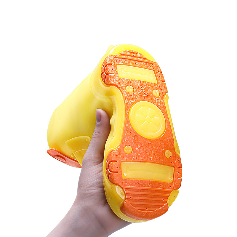 Hot PVC Color Reusable Unisex Kids Plastic Cover Waterproof Rain Shoe Covers