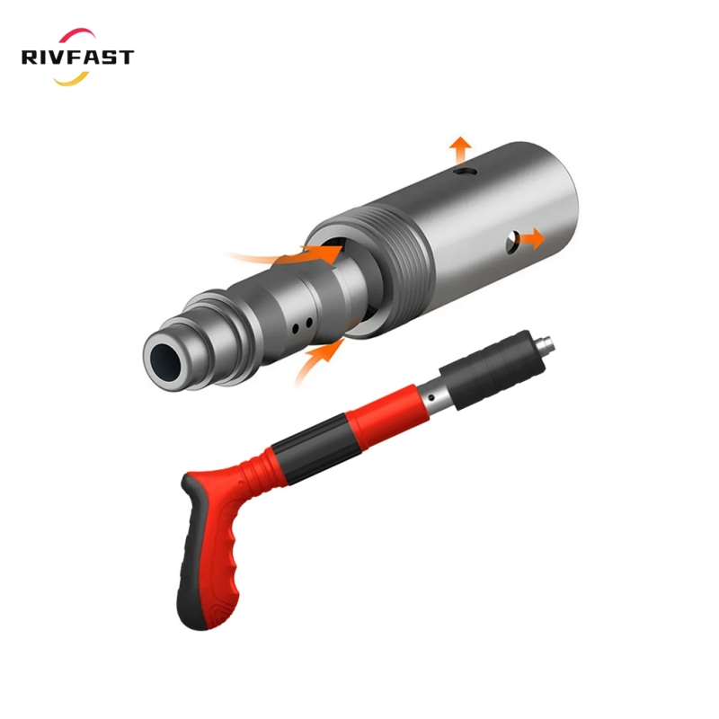 5 Speed Adjustable Manual Steel Nail Gun Portable Nail Wall Shooting Machine Fastening Tool