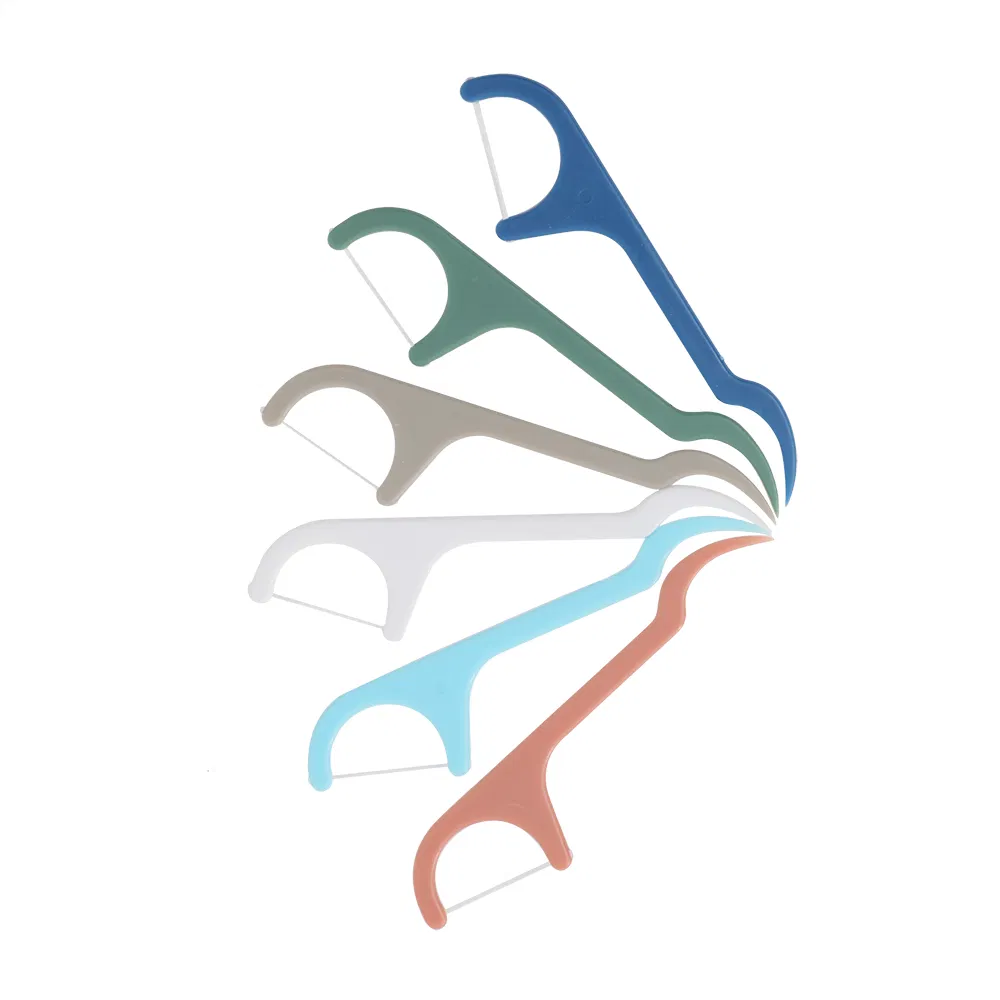 OEM Private Label Floss Picks/Flosspicks/Dental Flosser/Toothpicks with Customized Handle, Floss and Packing