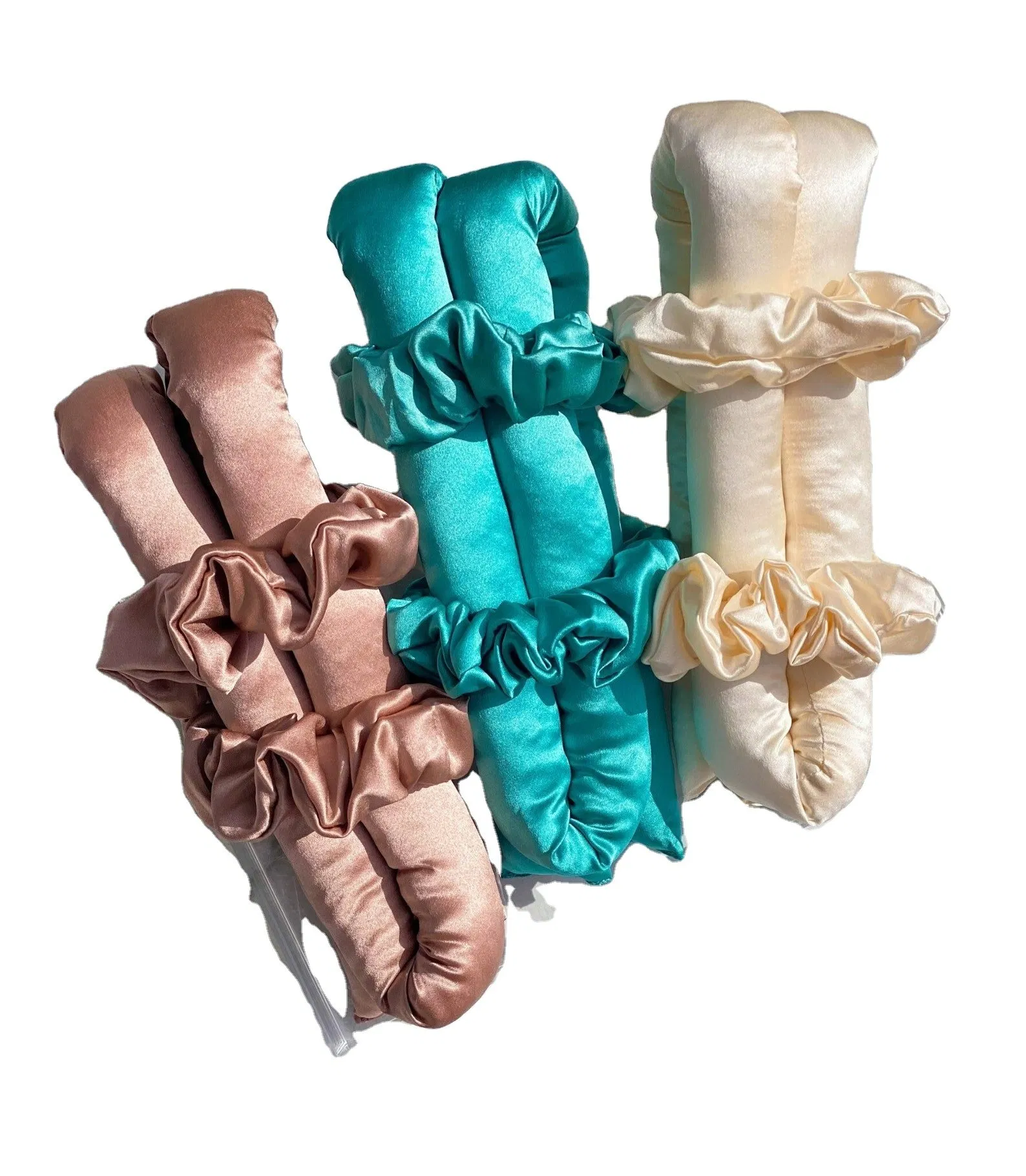 Wholesale Heatless Silk Hair Curling Ribbon for Heatless Curl Hair Silk Heatless Curling Rod