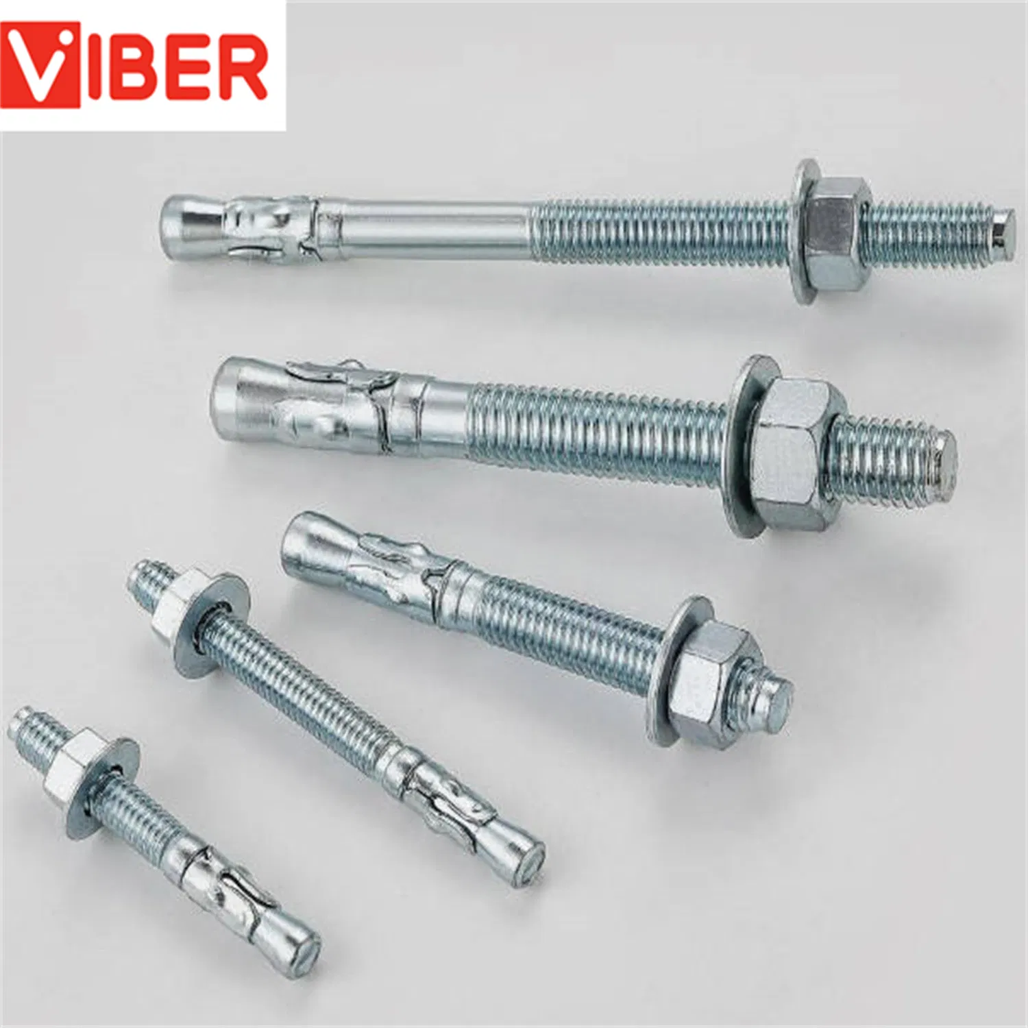Loose Bolt Shield Anchors Heavy Duty Masonry Fixings for Masonry Concrete Brick