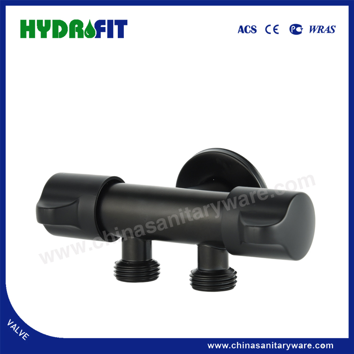 Factory Multi Functional Angle Valve Shattaf Sprayer Accessories 2 Way Valve (FT8710D)
