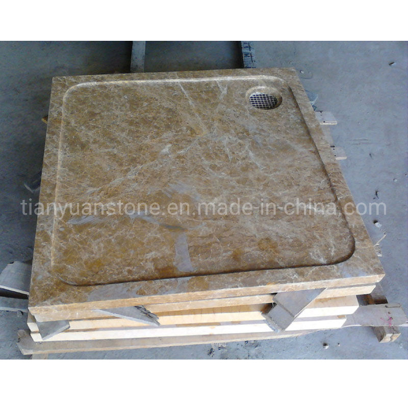 Marble Granite Stone Shower Base for Bathroom
