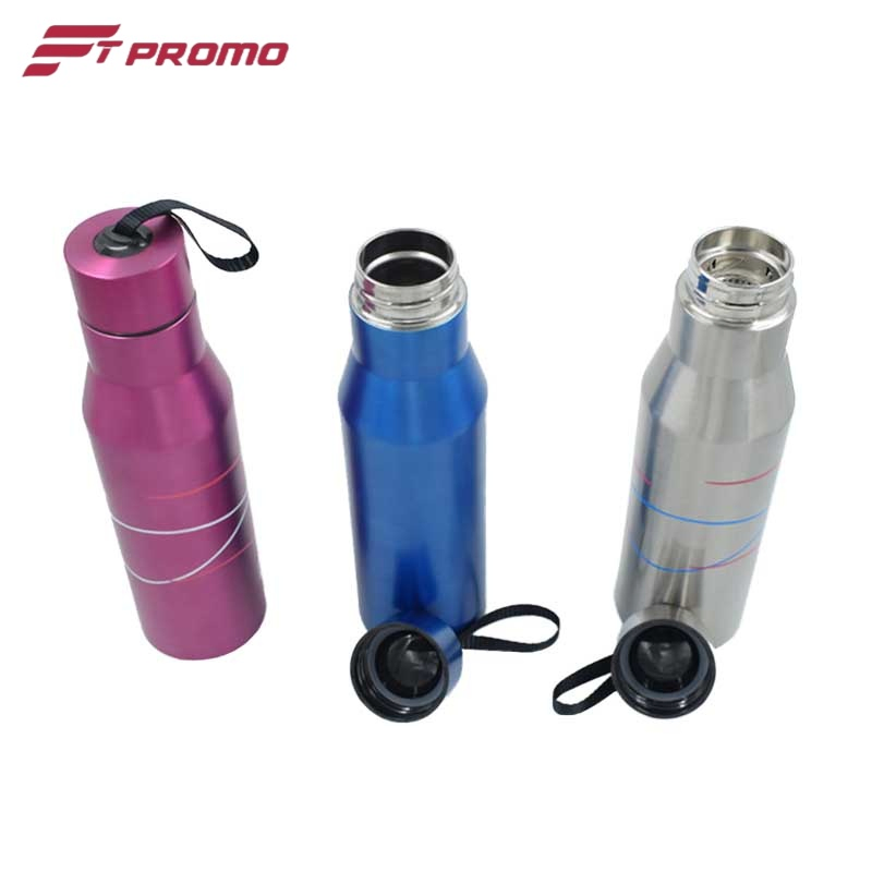 2017 New Flip Lid Stainless Steel Sports Bottle with Your Logo